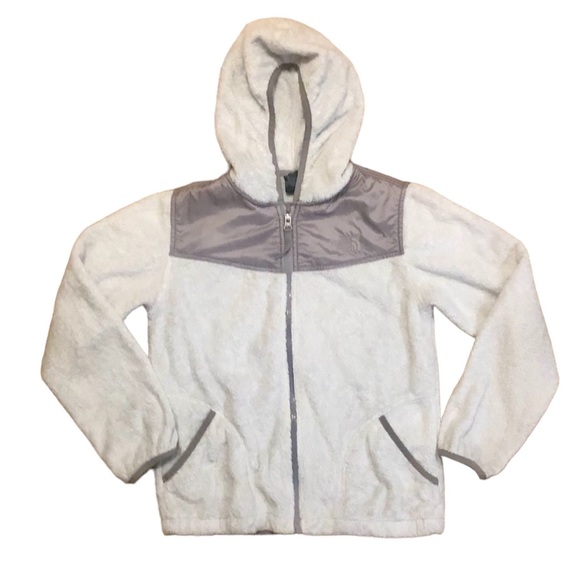 The North Face white and gray Oso Hoodie, Large 14/16 - Picture 9 of 9